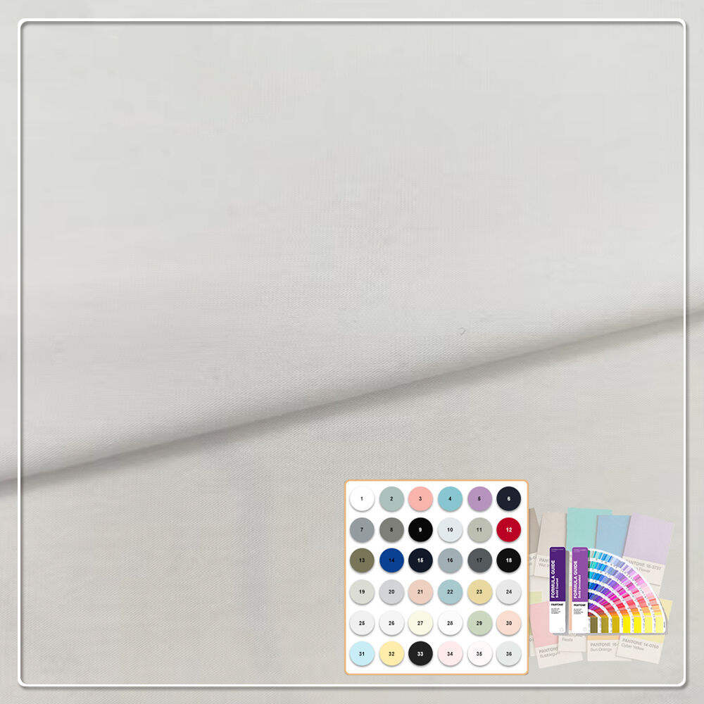 Soft Sustainable Comfortable 96% for Tencel Modal 4% Spandex 210GSM Breathable Anti-Odor Jersey Fabric for Pajamas