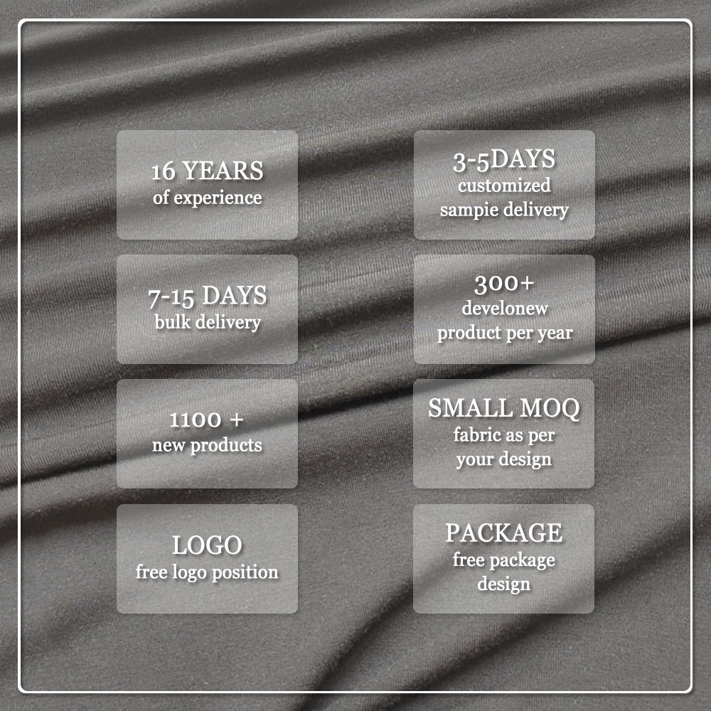 100% Bamboo Fiber 280GSM Anti-Bacteria Moisture-Absorbent Eco-Friendly Breathable Single Jersey Fabric for Apparel & Sportswear