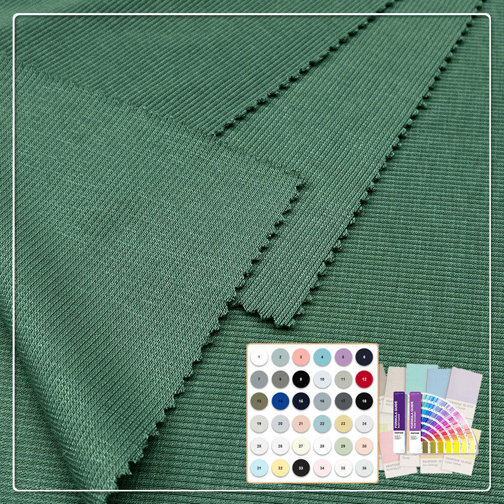 200 g/m² Bawełniany Jersej z Elastanem, Wchłaniający Wilgoć, Oddychający, Jednobarwny, do Odzieży Sportowej, Kąpielówek, Dla Kobiet, Mężczyzn, Chłopców, Dziewczynek, Szerokość 160 cm