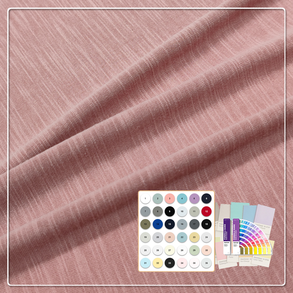 Eko-pehmeä modalpolyester-sluubijersey: OEKO-TEX®-sertifioitu, kosteudenpoistava, nelisuuntainen venyvyys premium-t-paitoihin