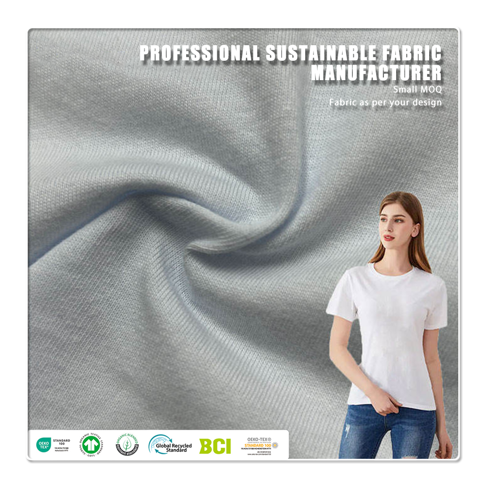 Детская хлопковая футболка из органического хлопка, устойчивая к истиранию, с антибактериальными свойствами, экологичная, быстро сохнущая, впитывающая влагу — оптовая продажа из Китая