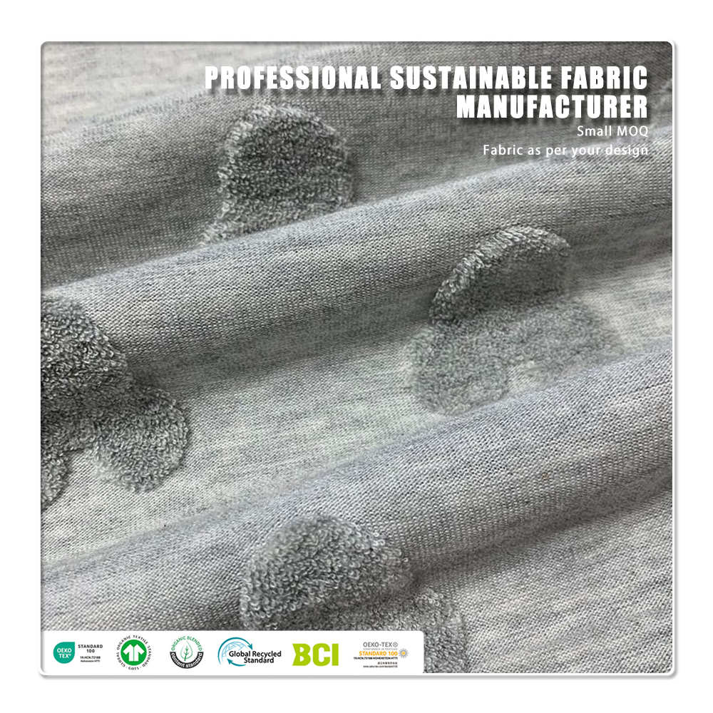 Oeko-Tex-zertifiziertes Jacquard-Gewebe aus 100 % Polyester, antistatisch, reißfest, 160 cm breit, Garnstärke 30s, für Handtücher