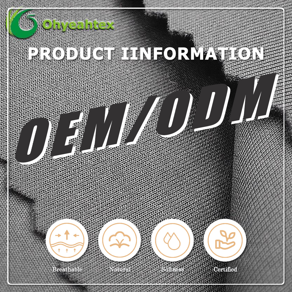 Ekologiczna, wodoodporna, wiatroszczelna, oddychająca, szybkoschnąca, elastyczna tkanina 80% nylonu 20% spandexu na odzież sportową dla kobiet i mężczyzn