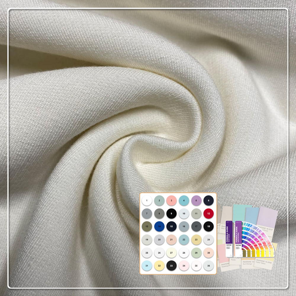 Miljövänlig organisk antibakteriell, andningsbar, elastisk polyester-/bambufiberstickad fleece-sportkläder, skjortor och klänningar för pojkar