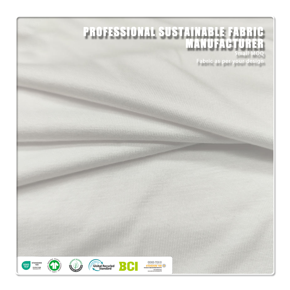 Eco-Friendly Modal/Cotton Jersey Fabric Stretch Breathable Anti-Odor Heat-Insulation Soft & Comfortable for Sleepwear