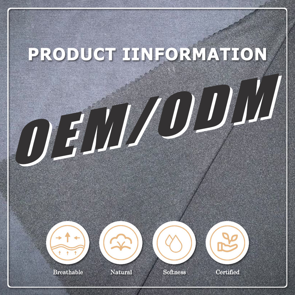 قماش جيرسي ناعم الملمس من مزيج الرايون/البوليستر العضوي الصديق للبيئة، بوزن 185 غرام/متر مربع وعرض 160 سم، مصبوغ بلون سادة، مناسب للملابس الداخلية والفساتين.