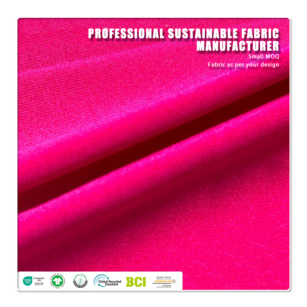 Yumuşak OEKO-TEX Standard Esnek Kumaş: %87 Polyester, %13 Spandex, Nefes Alan, Hızlı Kuruyan, Hafif İç Çamaşırı