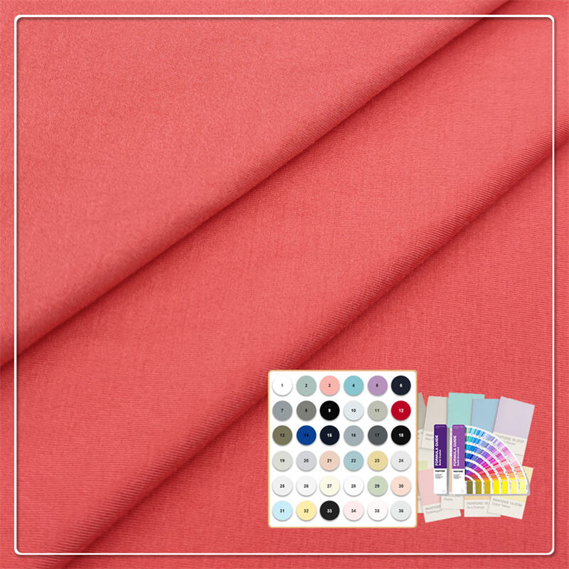 Natürlich antibakteriell und geruchshemmend 210g/m² 93% Bambus-Lyocell 7% Spandex-Jersey, geeignet für hochwertige Unterwäsche und Loungewear