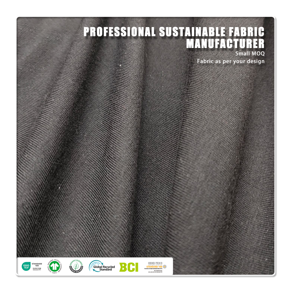 Wholesale Sustainable Comfortable High Elasticity Modal/Cotton Fabric Breathable Anti-Odor Lightweight for Bass Leggins