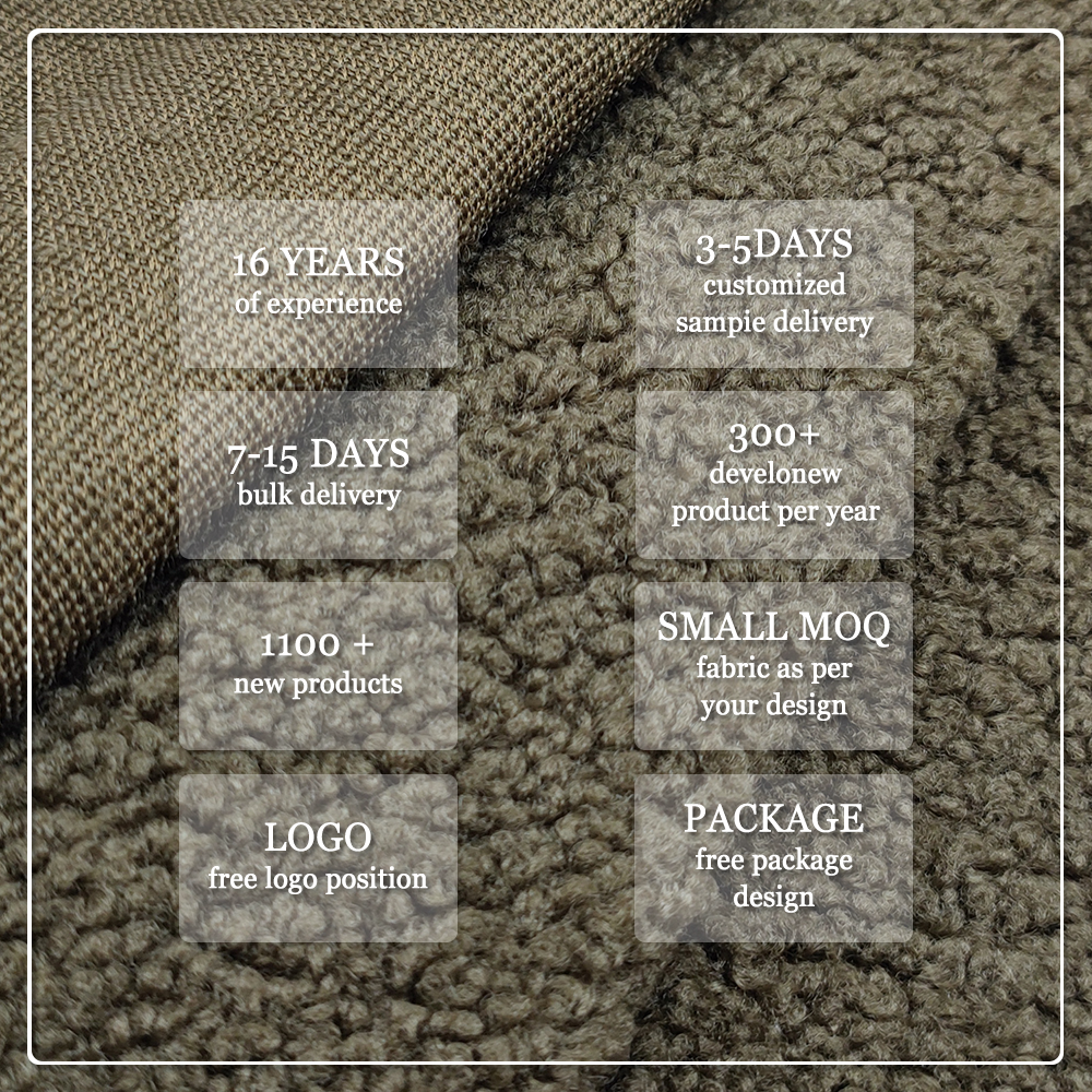 Polaire Éco-Advanced Sherpa avec certification GRS et OEKO-TEX®