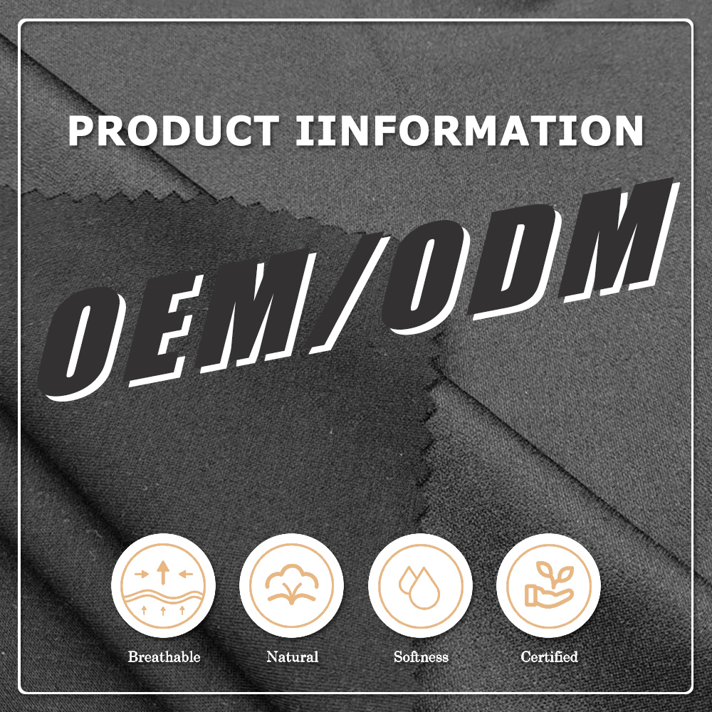 Mjukt, miljövänligt stretch-scuba-tyg i 45 % Modal, 47 % Nylon och 8 % Elastan, 220 g/m², för baby- och barnkläder samt badkläder