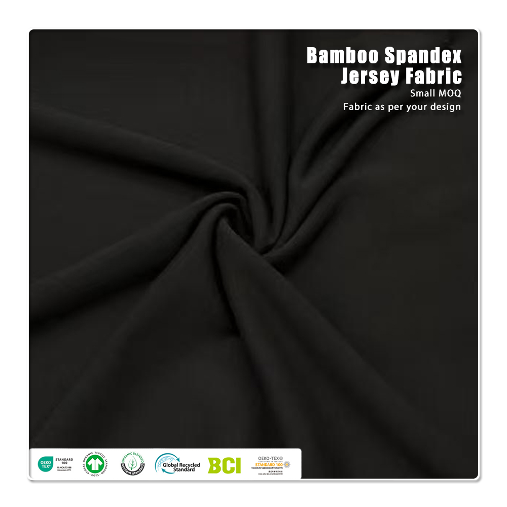 Advanced Interlock Bamboo-Spandex Jersey with OEKO-TEX® Class I for Yoga Performance​