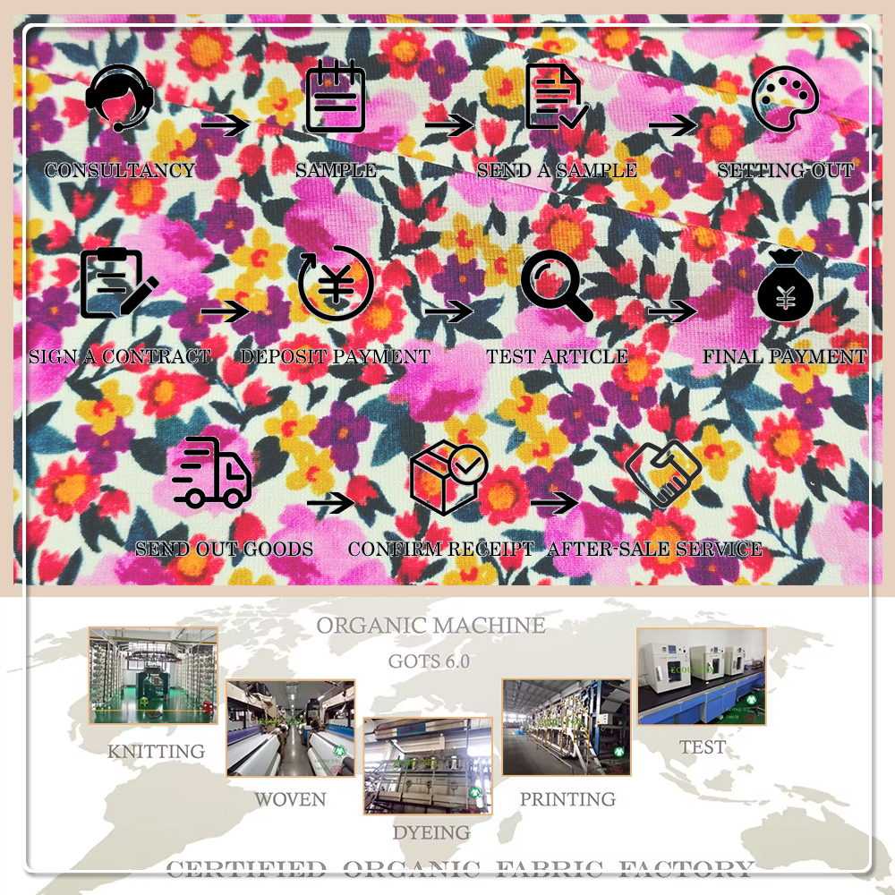 Vibrant Red & Pink Floral Print Bamboo Spandex Jersey 90% Bamboo 10% Spandex, 300gsm Heavyweight, 170cm Width, Soft Stretchable Fabric for Dresses, Blouses & Fashion Apparel