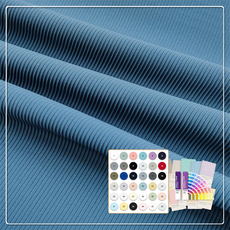 Visual beauty and fashion sense 250gsm 78% Nylon 22% Spandex strip fabric is suitable for high-intensity sportswear