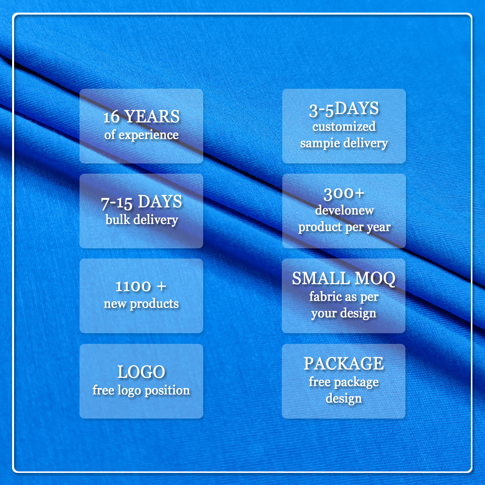 Anti-Odor Anti-Bacteria Eco-Friendly Organic 100% Bamboo Fiber Jersey Knit Fabric with Quick-Dry Stretch for Baby/Kids Sleepwear