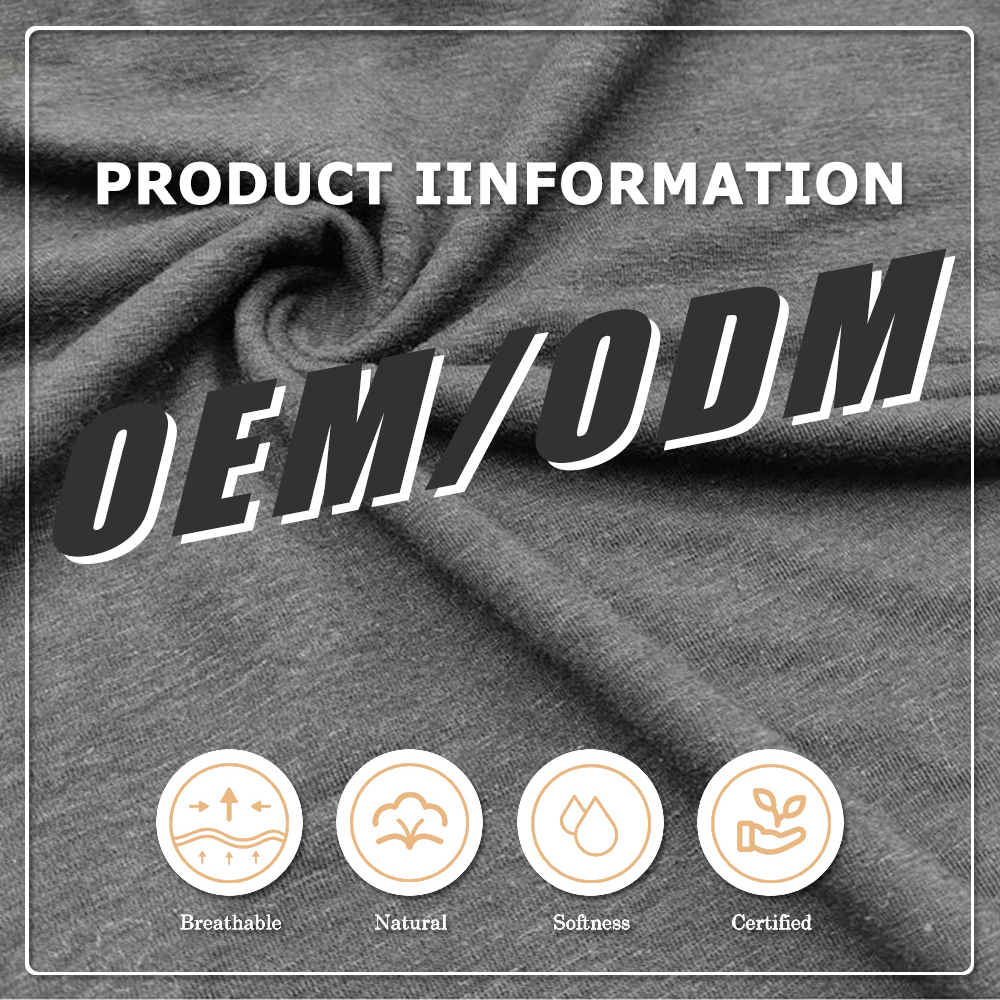 Knit 140GSM 100% Linen Eco-Friendly Plain Single Jersey Fabric for Dress Girls Boys