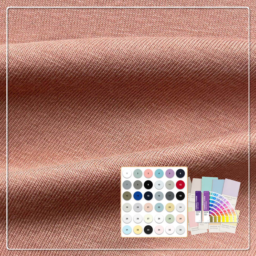 Großhandel weiches Doppelseit-Jersey-Stoff Modal/Baumwolle Dehnbar Atmungsaktiv Umweltfreundlich Gestrick für Unterwäsche und Sportbekleidung