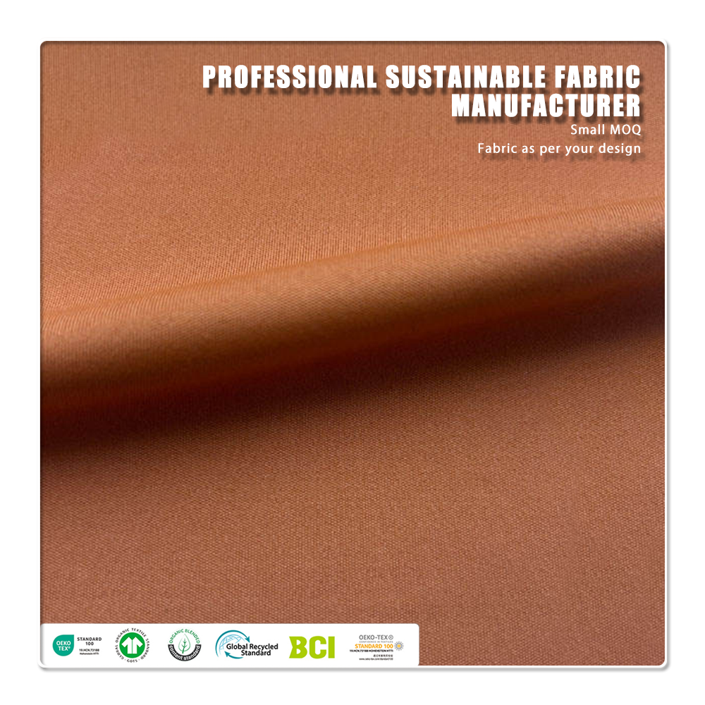 Anti-pill Eco-Friendly Knitted Stretch Double Faced 100% Polyester Fabric for Bedding Swimwear Lining & Apparel
