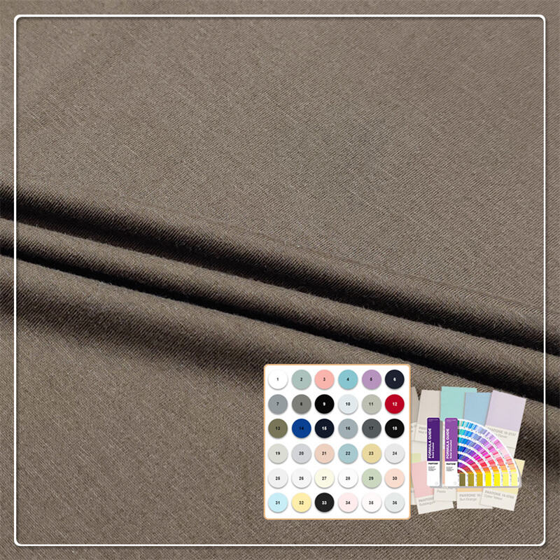 ผ้าไผ่เจอร์ซี Air-Flow 220GSM ที่มีใบรับรอง OEKO-TEX® สำหรับชุดสวมใส่สบายและชุดเด็ก