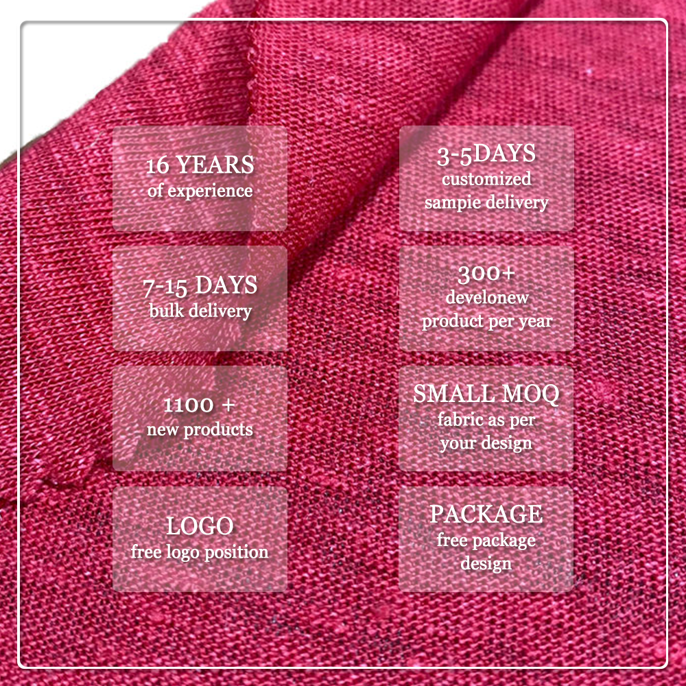 שיגור חדש: בד ג׳רזי יחיד ארגוּתי 100% פשתן אורגני טהור, יבוש מהיר ונושם בצבע אחיד לבישות