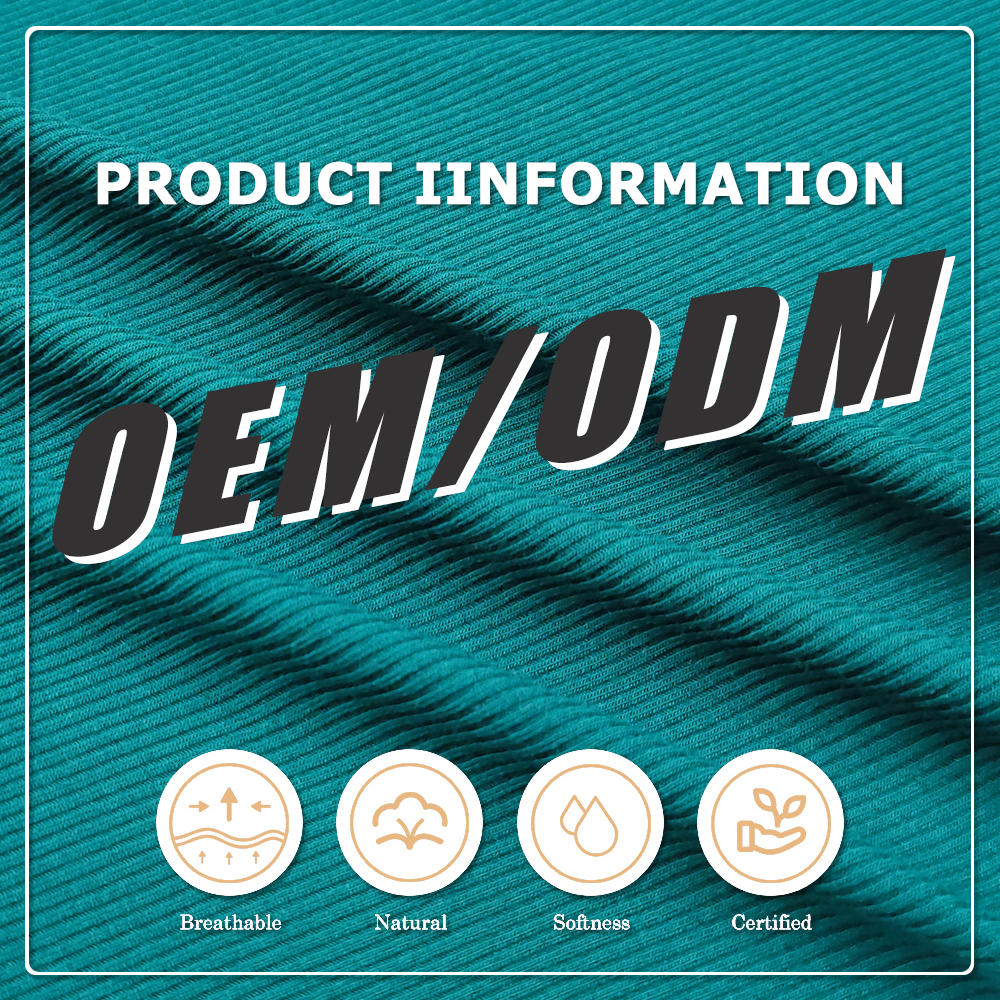 Advanced 2x2 Rib Bamboo-Spandex Blend for Delicate Wear