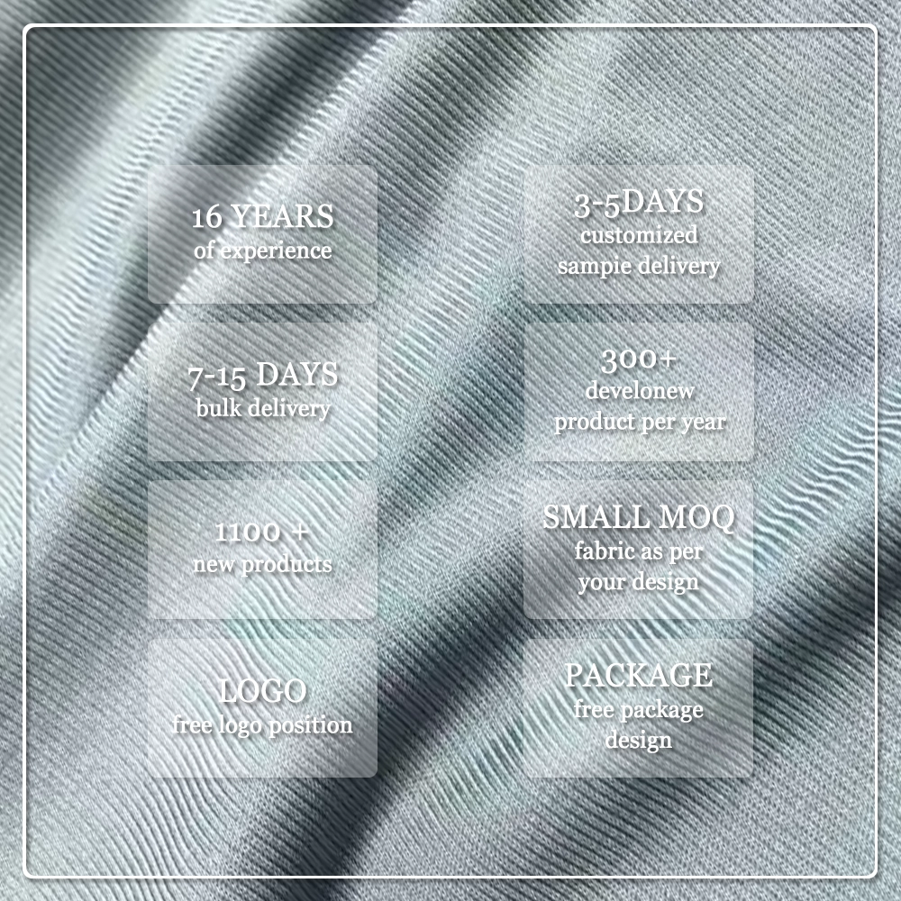 Tänderlinning slitstark, krympbeständig, antistatisk polyesterinterlockfabrik på 210 g/m², bredd 160 cm, certifierad enligt Oeko-Tex