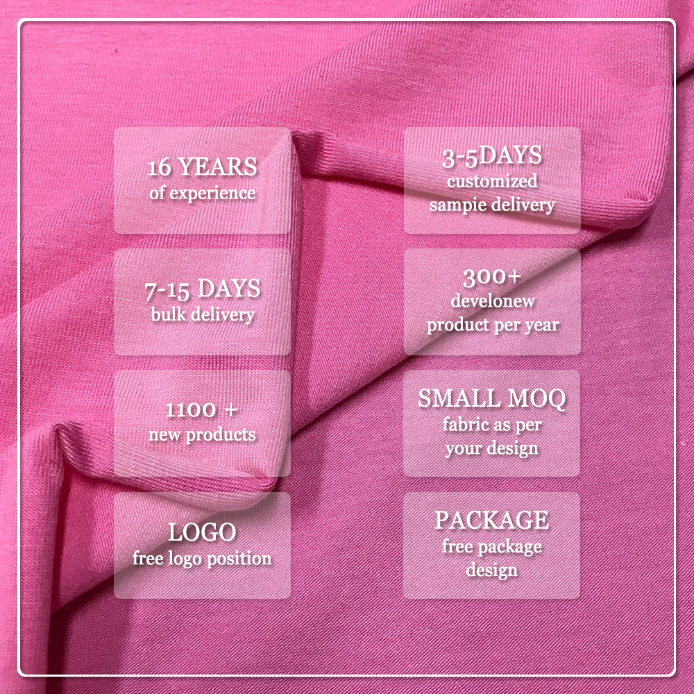 OEKOTEX-100-certifierad 100 % rayon enkel jersey-väv, lättviktig 160 g/m² med stretch för kläder och beklädnad