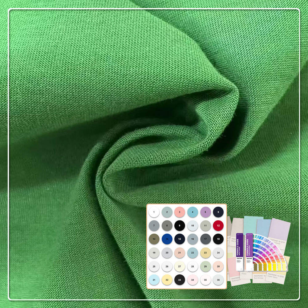 150 GSM, 72 % Baumwolle, 28 % Polyester, Jersey-Stoff, pillinghemmend, umweltfreundlich, atmungsaktiv, leicht, hochwertig