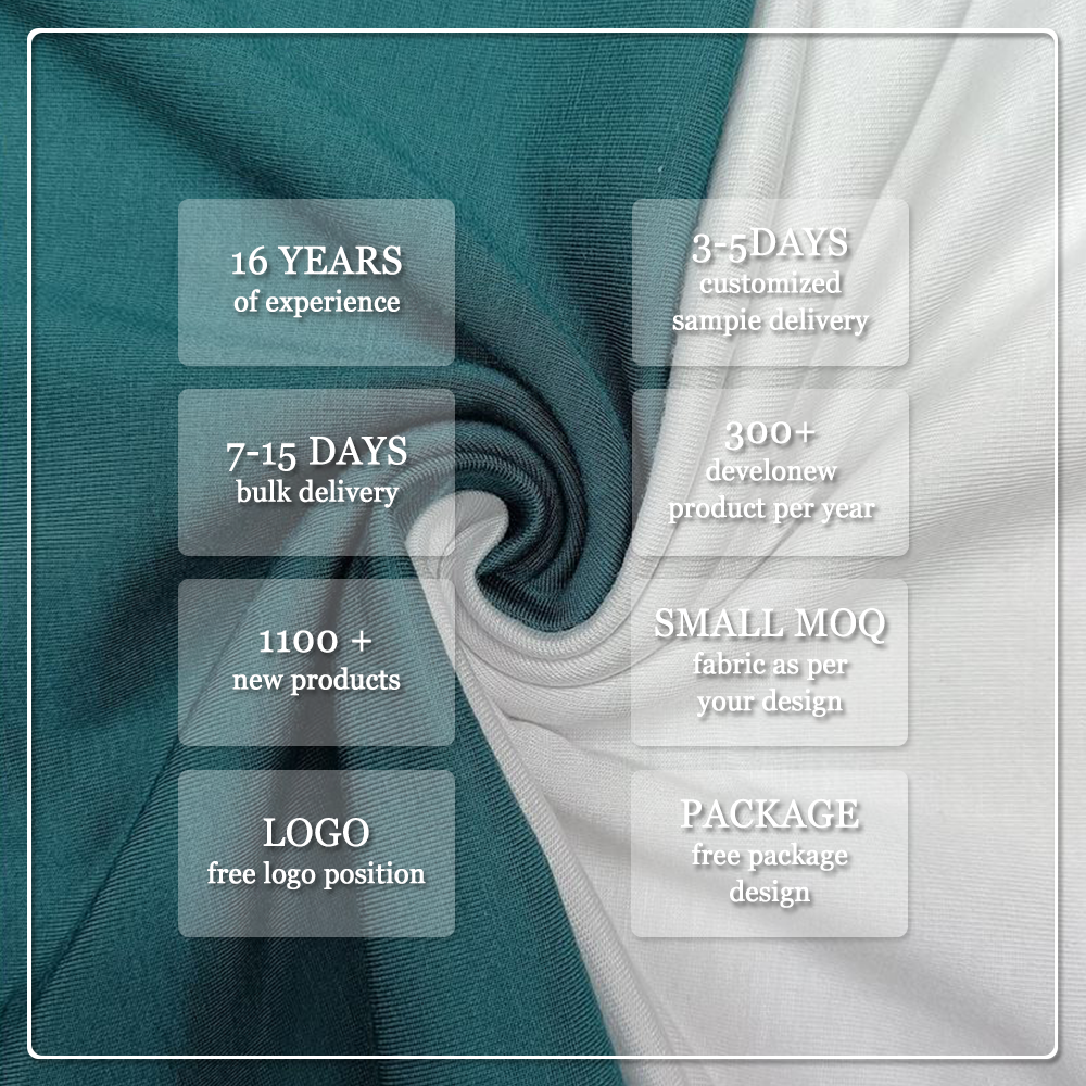 Organic Eco-Friendly Breathable Anti-UV Anti-Bacteria Anti-Odor 93% Bamboo Lyocell 7% Spandex Jersey Fabric for Underwear