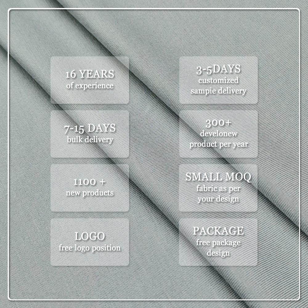 92% bambusz, 8% spandex, 260 g/m², 170 cm szélességű, környezetbarát nyújtható kötött anyag egyedi nyomtatott mintákkal ruházatra és háztartási textíliákra