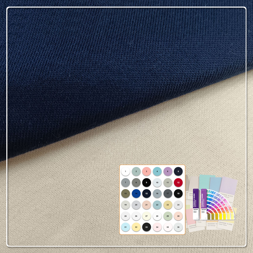 Hitzebeständiger, gekämmter, gewebter, einfarbig gefärbter 320g/m² schwerer 100 % Baumwollstoff für Damenbekleidung und Outdoor-Einsatz