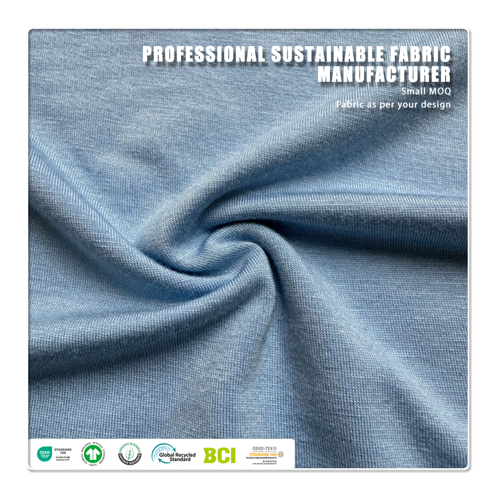 OEKO.TEX 100% Bamboo Fiber Stretch Jersey Fabric Anti-Bacteria Quick-Dry Breathable for Women's Underwear Outdoor Lining Boys'