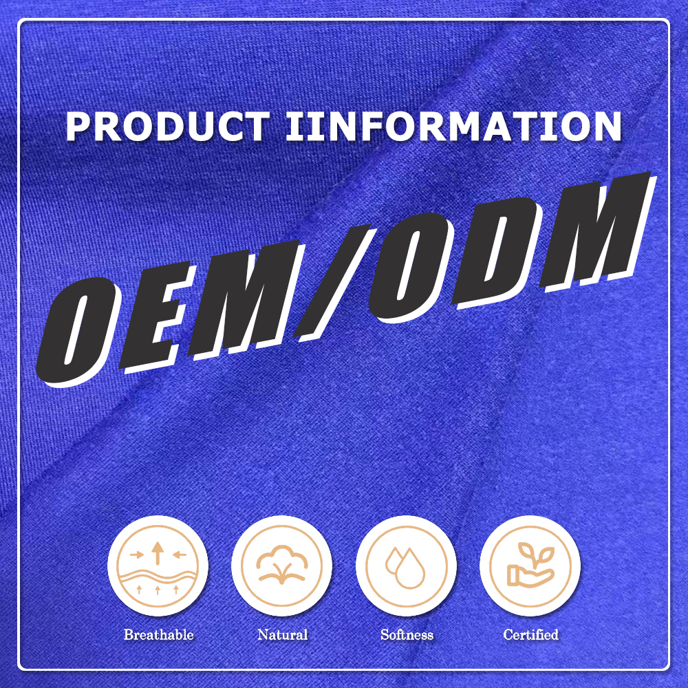 Eco-Friendly Sustainable Breathable Knitting Bamboo Fiber T-Shirt Fabric for Activewear & Sleepwear Boys & Girls Lightweight