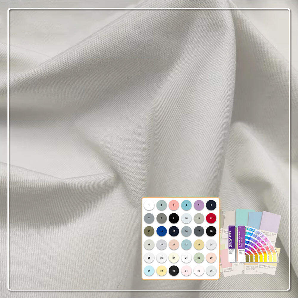 Eco-Friendly Bamboo Sorona Seacell Spandex Single Jersey Fabric Anti-Bacteria Moisture-Absorbent Breathable for Apparel