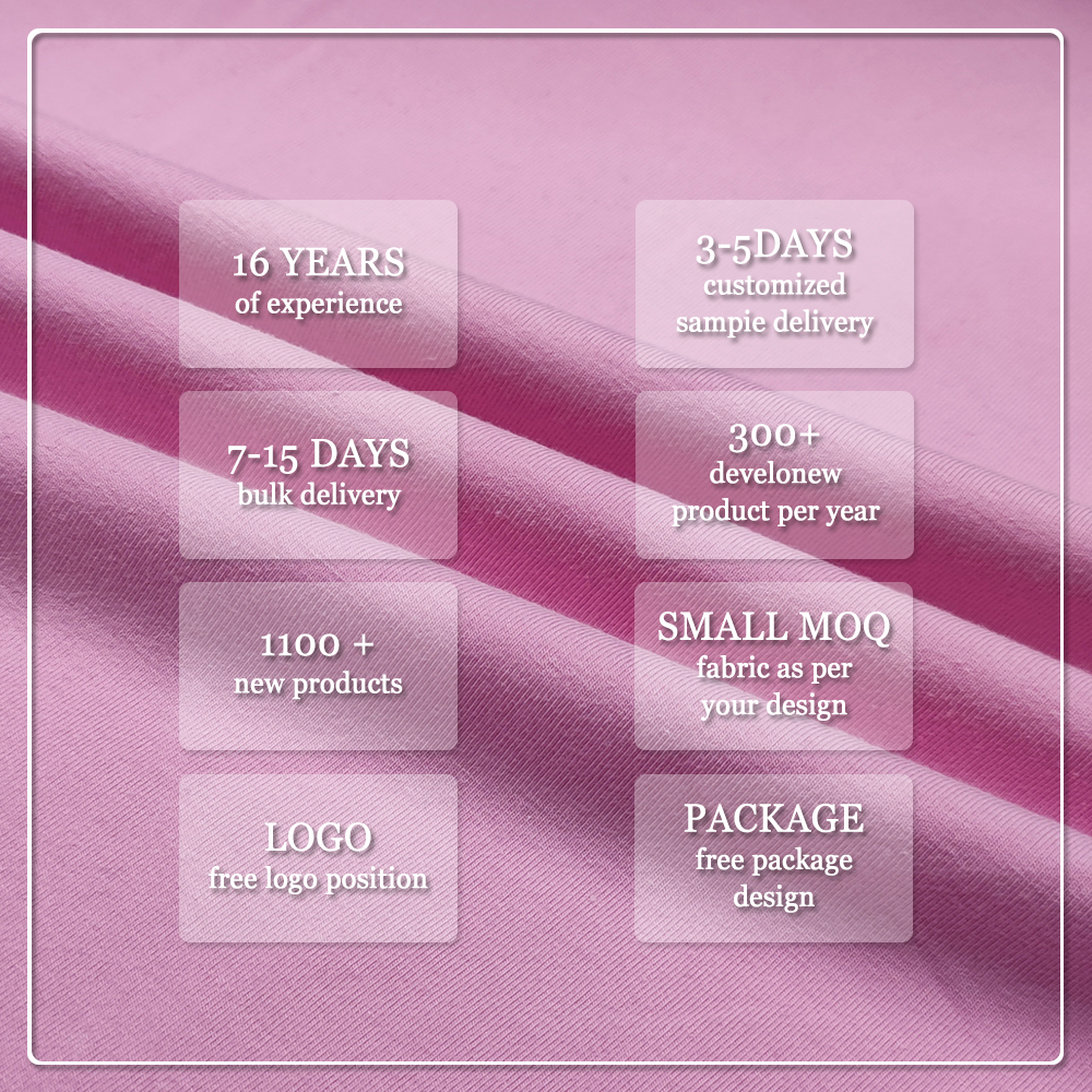 Oeko-Tex GOTS Eco-Friendly Stretch Heavyweight 340gsm 61% Bamboo 27% Organic Cotton 12% Spandex Fabric for Apparel