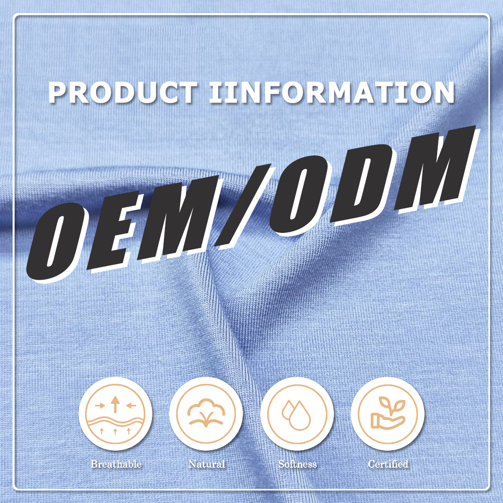 Umweltfreundlich, feuchtigkeitsabsorbierend, atmungsaktiv, wärmend, antibakteriell, 92 % Modal, 8 % Elasthan, Single-Jersey-Strick, 190 g/m², Uni-Stoff für