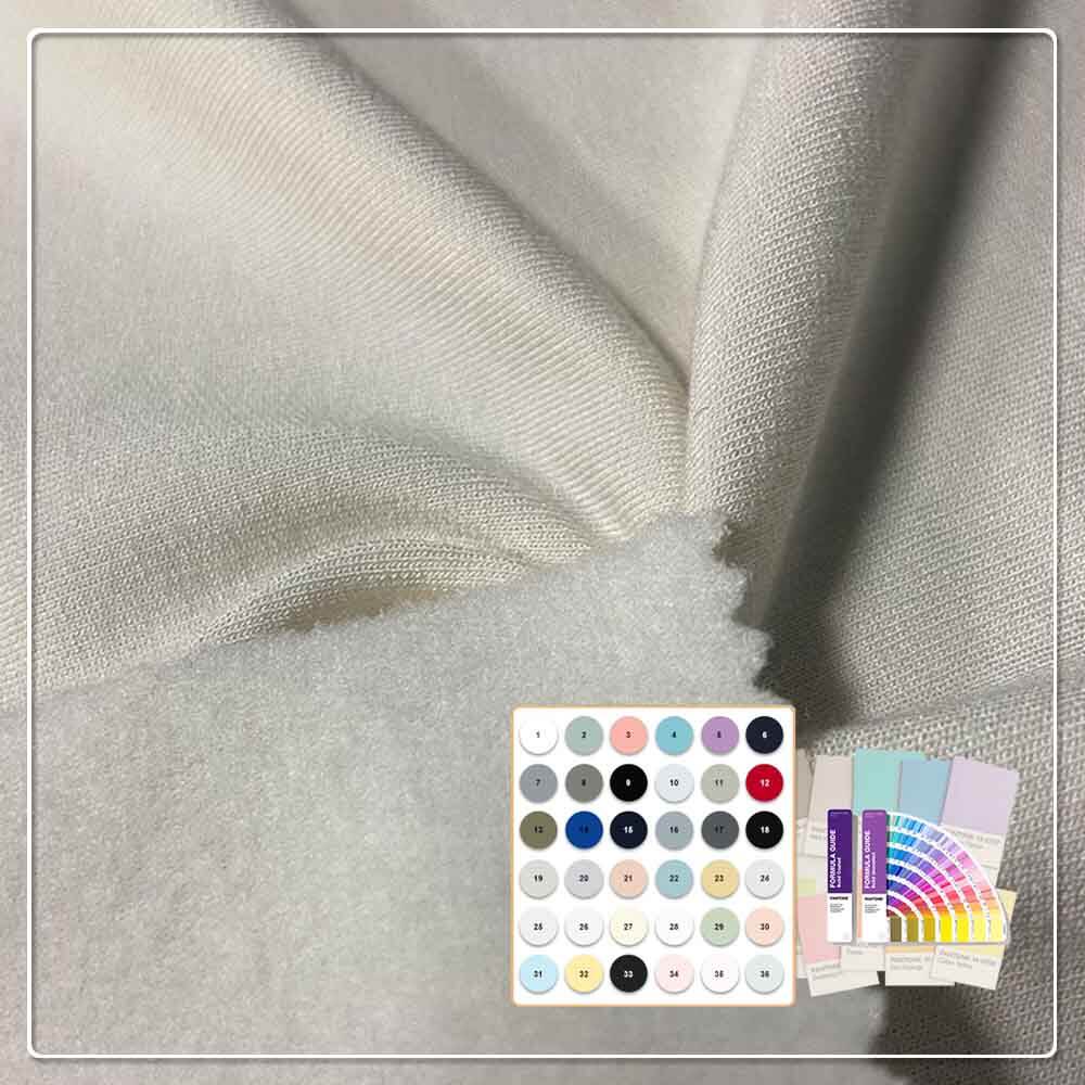 100% Polyester Wicking Stretch Baby Fleece Fabric for Sweatshirt Sleepwear