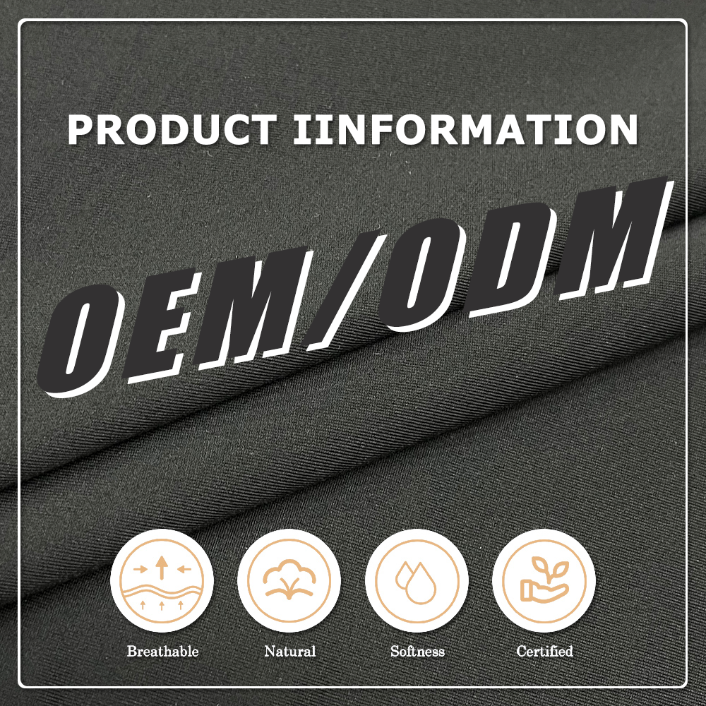 Durable 140gsm 92/8 Polyester Spandex Jersey Fabric – High Abrasion Resistance, 4-Way Stretch for Performance T-Shirts