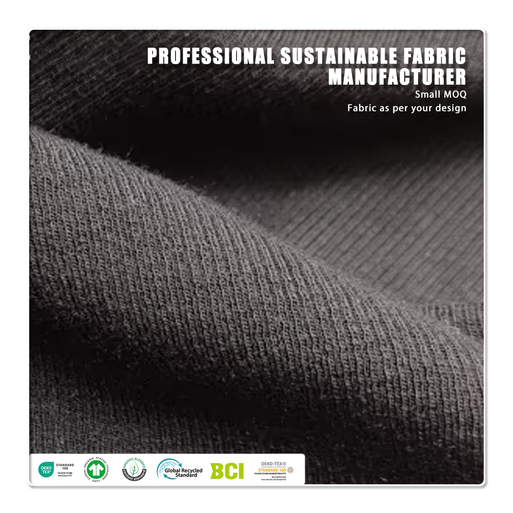 100% Modal 200GSM 2*2 Rib Fabric Eco-Friendly Moisture-Absorbent Breathable Anti-Pill for Underwear Baby & Kids Swimwear