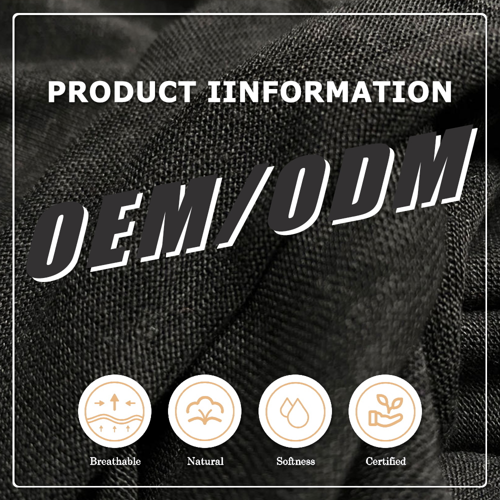 OEM&ODM Eco-Friendly Organic Knitted Single Jersey 100% Hemp Fabric for Apparel & Sofa Use