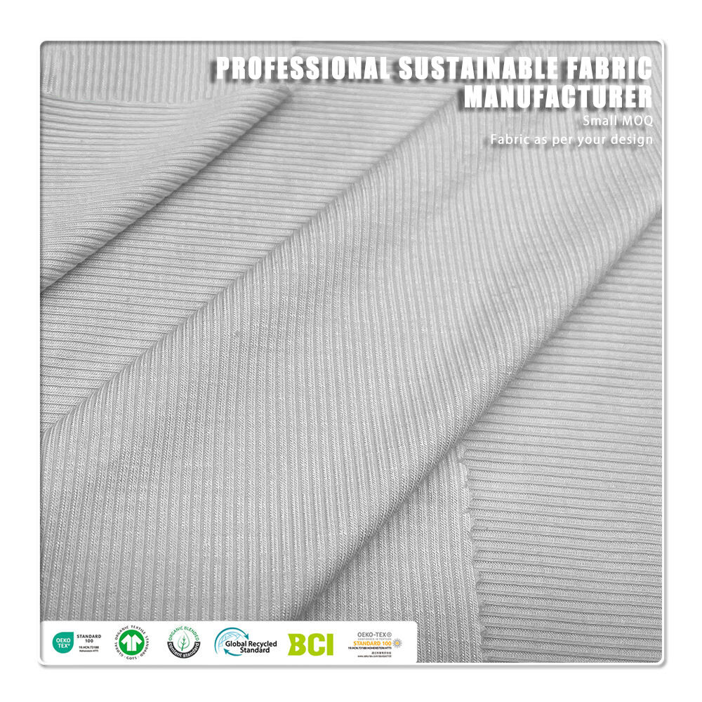 Eco-Friendly Stretch Waterproof Anti-Static Shrink-Resistant 30 Coolmax Polyester 70 Supima Cotton 170GSM Fabric for Bed