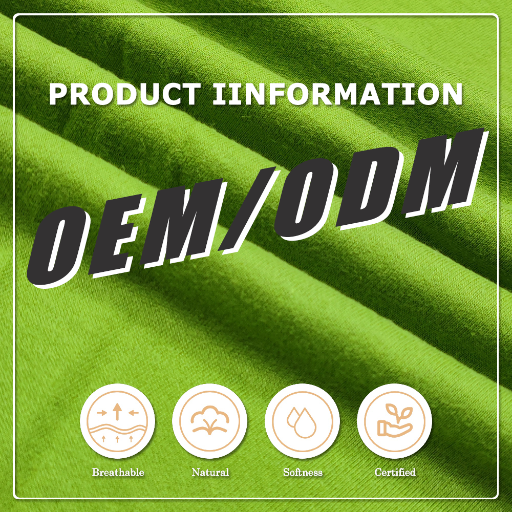 Natural 70% Bamboo 30% Hemp Interlock Fabric Anti-Bacteria Moisture-Absorbent Breathable for Home Textiles Baby Diapers