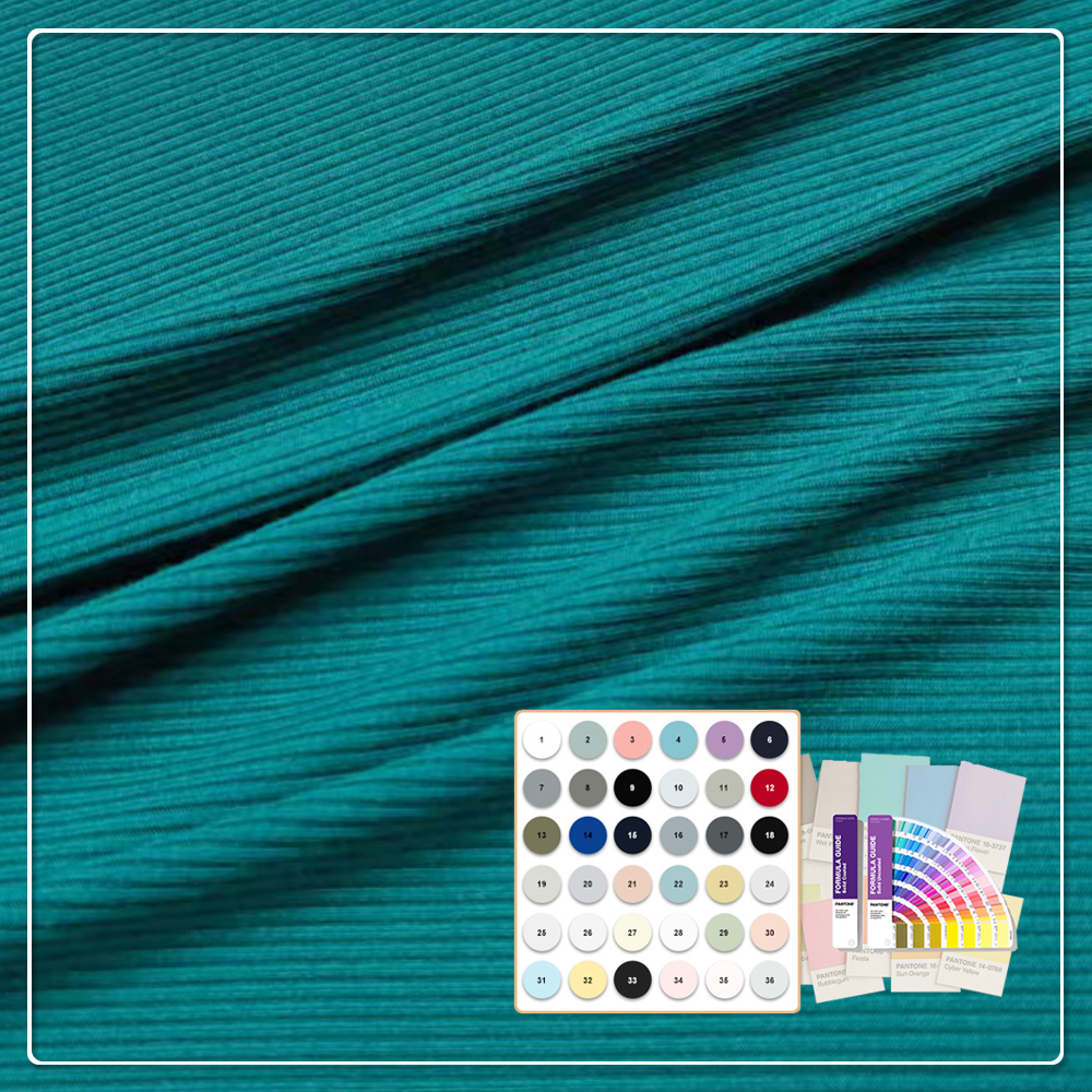 Advanced 2x2 Rib Bamboo-Spandex Blend for Delicate Wear