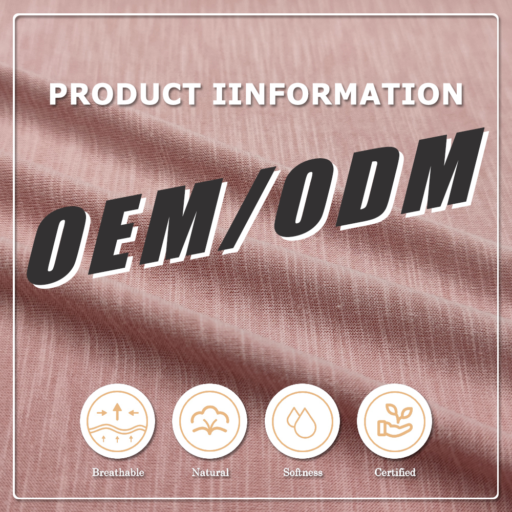 Eko-pehmeä modalpolyester-sluubijersey: OEKO-TEX®-sertifioitu, kosteudenpoistava, nelisuuntainen venyvyys premium-t-paitoihin