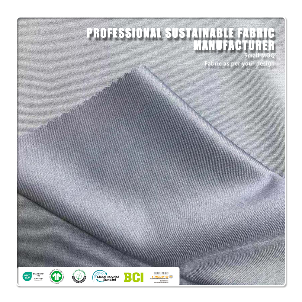 Oeko-Tex 100 Custom 100% poliester, antypilling, dwustronny, ekologiczny, elastyczny, odprowadzający wilgoć, pochłaniający wilgoć, tkanina Scuba dla niemowląt