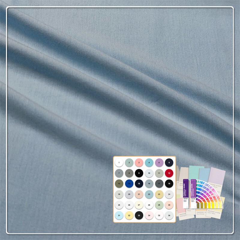 Eco-Soft ผ้าเจอร์ซีไผ่น้ำหนัก 220 กรัม ได้รับการรับรอง OEKO-TEX® เพื่อความสบายตลอดวัน