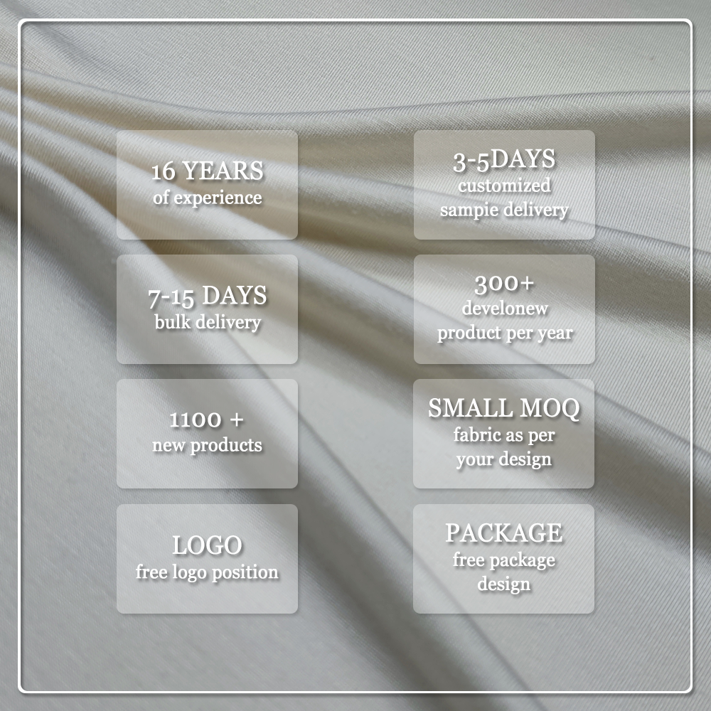 OEM&ODM OEKO-100 Certified Sustainable Organic Bamboo Fiber Fabric with Anti-Bacteria & Quick-Dry Features for Loungewear