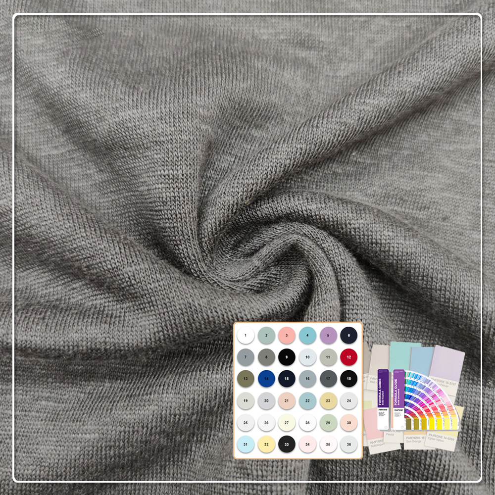 मुलायम, हल्का, 190 जीएसएम, जलरोधक, एंटी-बैक्टीरियल, पर्यावरण-अनुकूल, बुना हुआ, 100% लिनन का कपड़ा लड़कियों के टी-शर्ट्स के लिए