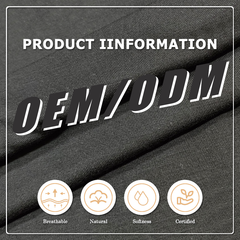 Wholesale Sustainable Comfortable High Elasticity Modal/Cotton Fabric Breathable Anti-Odor Lightweight for Bass Leggins