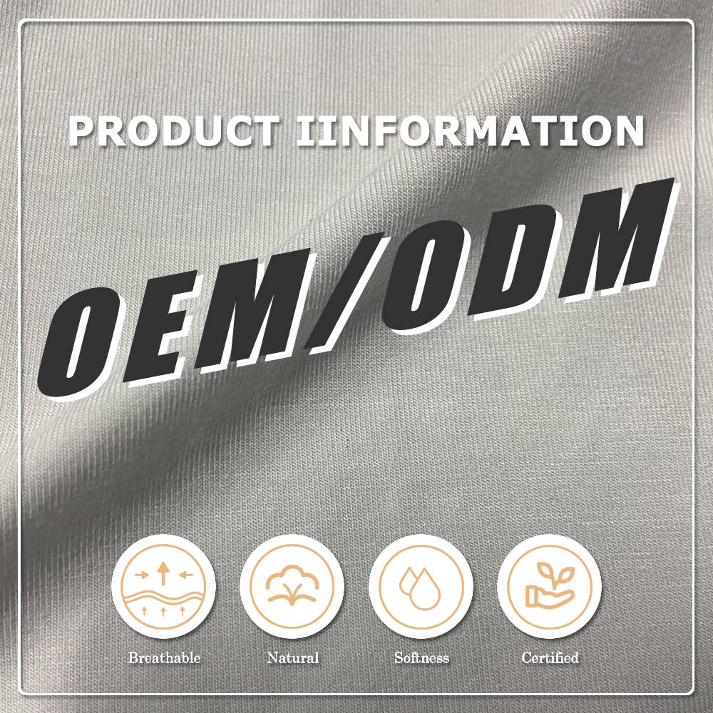 New Eco-Friendly Chitin Fiber Bamboo Lyocell Chitosan Jersey Fabric with Wicking for Shirts & Dresses